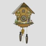 Guguklu Saat 32 CM Çatılı