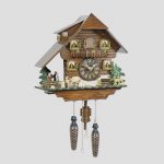 Guguklu Saat 29 CM Çatılı