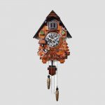 ORTA BOY AHŞAP GUGUKLU DUVAR SAATİ